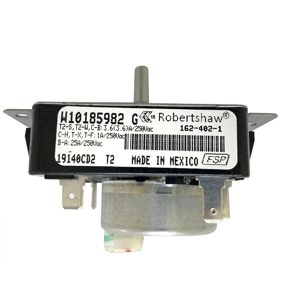 Whirlpool W10185982 Timer