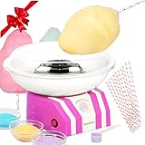 Classic Cotton Candy Maker by Secura - Sugar, SugarFree, or Hard Candy Cotton Candy Machine CCM668