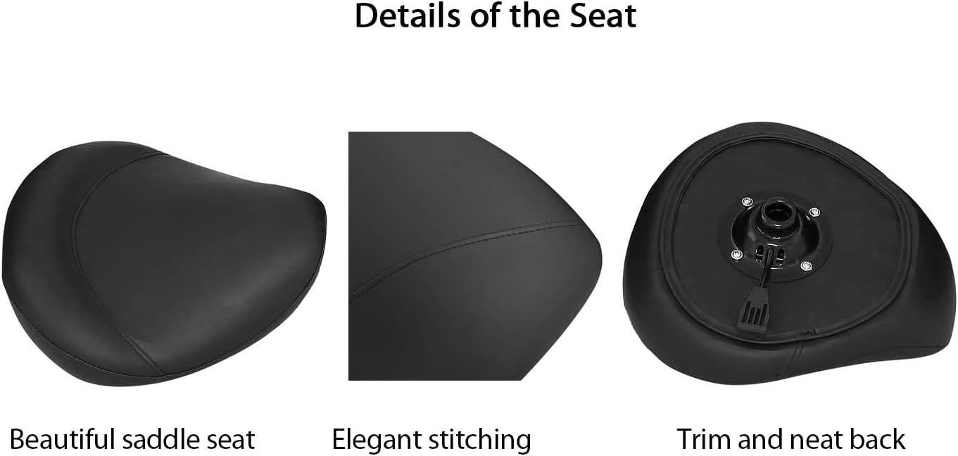 EASY LIFE Saddle Stool Rolling Chair Hydraulic Adjustable with Wheels for Office Home Salon Spa Studio (Black): Health & Personal Care