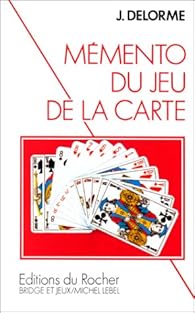 Book's Cover ofMémento du jeu de la carte