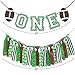 Vansolinne Football High Chair Banner Game Day Party Decorations Touchdown First Birthday Cake Smash Tailgate Party Supplies Sunday Photo Booth Props for 1st Baby