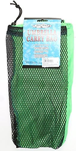 48 Inch Long Economy Mesh Beach Umbrella/Toys sturdy carry bag with strap