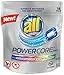 all Powercore Pacs Laundry Detergent Plus Restores Whites & Protects Colors, Pouch, 18 Count