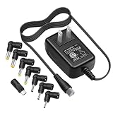 ETL Listed Outtag 5V 2A/2000ma Switching Power Supply AC DC Adapter Cord Wall Charger Multi-Tip for Foscam Wireless IP Camera,USB HUB,2.5-inch HDD Enclosure, Led Strip,Cooling Fan,Micro USB Devices