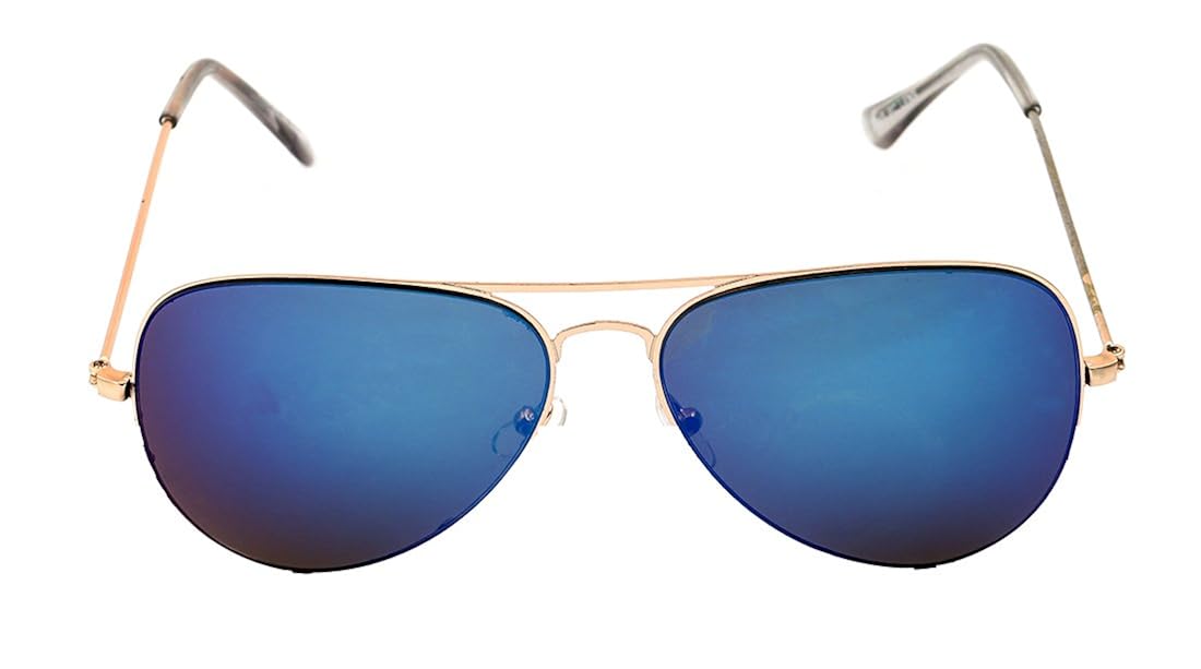 blue colour aviator sunglasses
