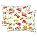 Mellanni Toddler Pillowcase Set Cars - Pack of 2 Toddler Size 14