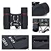 Kid Binoculars Folding Pocket Binoculars 8x21 Compact Mini Binocular High Power Binoculars for Kids Adults Bird Watching Concerts Theater for Christmas Lightweight and Durable(0.35 lb)