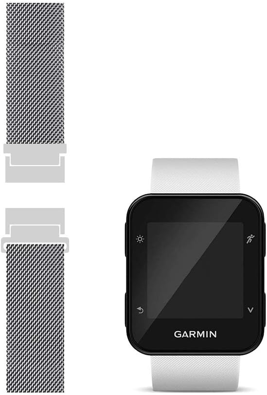 C2D JOY Sport Mesh Strap Compatible with Garmin forerunner 35/30 and Approach S10 Replacement Strap-Seashell,small