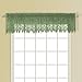 United Curtain Valerie Lace Sheer Straight Valance, 52 by 15-Inch, Sage