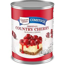 Duncan Hines Comstock Pie Filling & Topping, Cherry