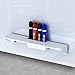 GlasMag Magnetic Space Tray Marker Organizer for Glass Whiteboards. Center Slots Organize Markers for Easy Access. Powerful Neodymium Magnets.