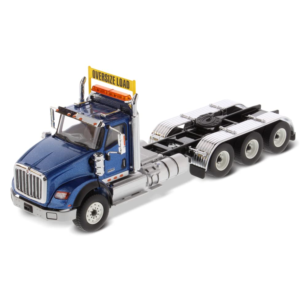 Photo 1 of Diecast Masters 1:50 Scale International HX620 SBFA Day Cab Tridem Tractor | Transport Series | Metallic Blue Model 71010