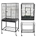 Super Deal 53″ Extra Large Bird Cage Parrot Chinchilla Cage Mini Macaw Cockatiel Cockatoo Pet House, 53 inch w/ standthumb 2