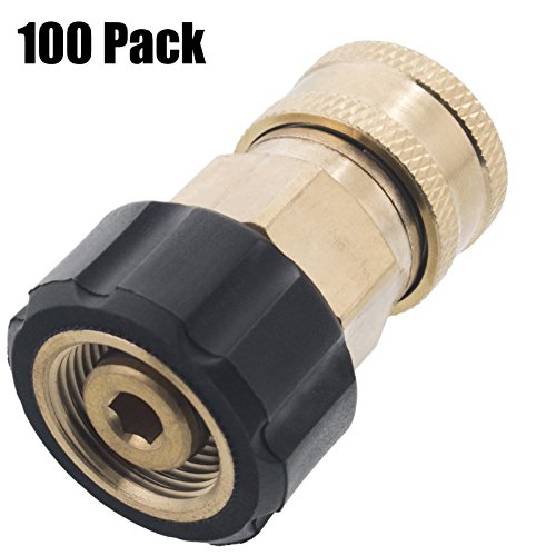 Erie Tools 100 Pressure Washer 3/8 Female NPT to M22 Quick Connect Socket Coupler 14 mm
