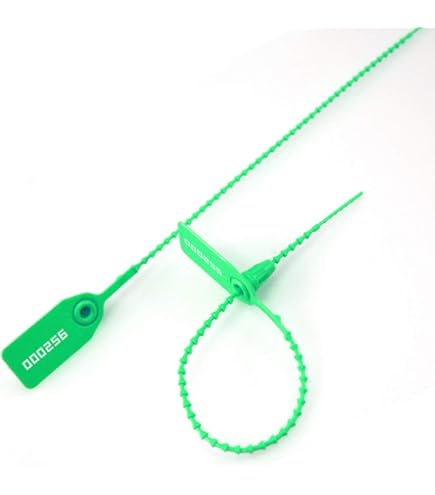 (P0526) イタリア製トランプ（未裁断シート） Amazon.com: Plastic Security Seals Tamper Evident Tags Self