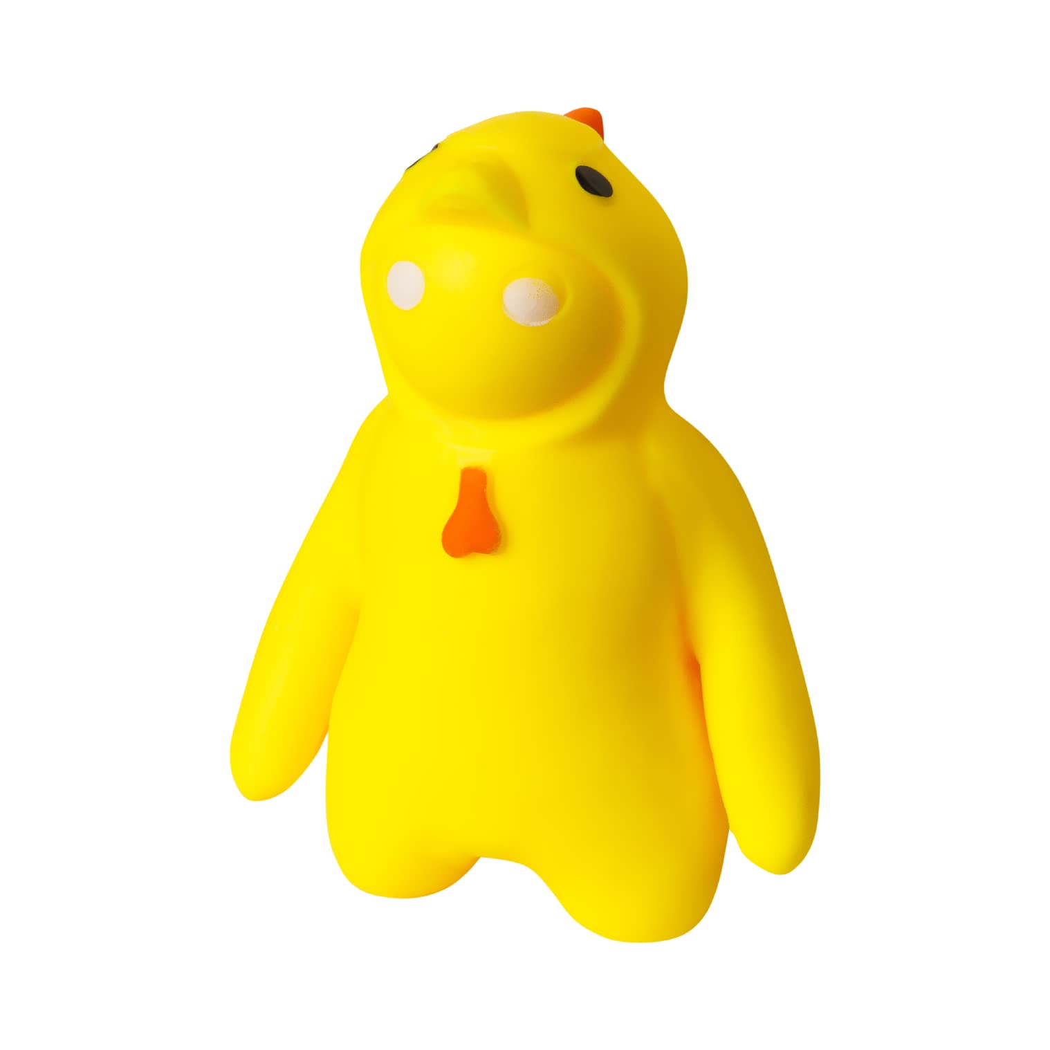 Toikido Gang Beasts Medium Action Figures. Kids Toys. Stretchy Action Figures For Boys & Girls. 4 To Collect. Yellow Chicken Kigurumi (GB6602D)