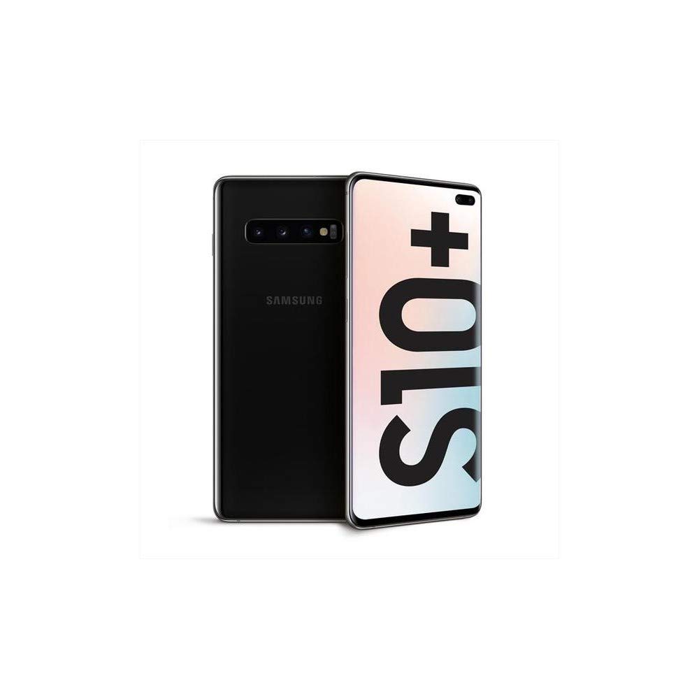 Samsung Galaxy S10+ Mobile Phone; Sim Free Smartphone - Prism Black, (UK Version)