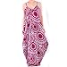 May&Maya Women's Low V-Neck and Low V-Back Maxi Dress