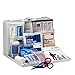 First Aid Only 224-U/FAO OSHA-Compliant 25-Person Emergency First Aid Kit for Office, Home Renovation, Job Sites, and Construction Vehicles, 106 Pieces
