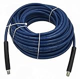 1/4" x 100' Blue Carpet Cleaning Solution Hose 3,000 PSI