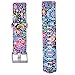 Charge 2 Elastomer Bracelet, Colors Sweat and Water Resistance Easy Cleaning Fitness Wristband, Fitbit Charge 2 Replacement Silicone Watchband Strap with A Surgical-Grade Stainless Steel Buckle