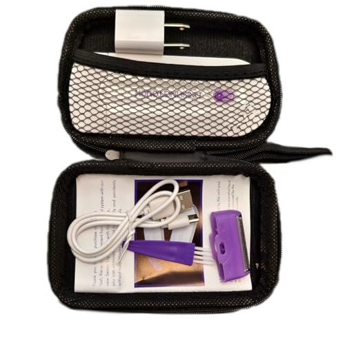 Women Laser Rechargeable Epilator Remover Smooth Touch Hair Removal Instant Pain Free Razor Sensor- Light Technology Hair Remove (with A Black Handbag)