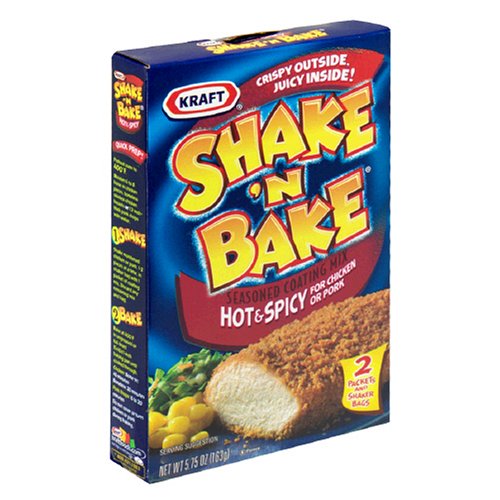 Kraft Shake 'N Bake Seasoned Coating Mix Hot & Spicy