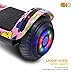 CHO POWER SPORTS 2019 Electric Hoverboard UL Certified Hover Board Electric Scooter with Built in Speaker Smart Self Balancing Wheels (Pink)