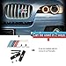 COGEEK 3D Metal Sport ///M Front Hood Grill Grille Badge Emblem Stickers Screws Car Styling Accessories for BMW M3 M5 X1 X5 X6 E39 E60