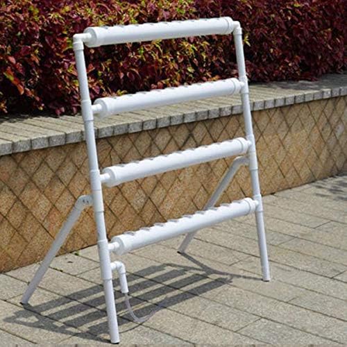 US Warehouse - 4 Layer 36 Sites Hydroponic System Kit Ebb & Flow Deep Water Culture DWC Grow Kit Planting Vegetable