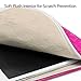 iLuv Belgique, Stylish Foam Padded Universal Protective Sleeve Case with Exterior Padding Design, Plush Interior, and Zipper Closure For All iPad/iPad Mini Generations and Most 8