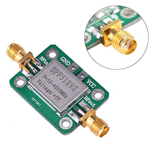Liobaba LNA 50-4000 MHz RF Low Noise Amplifier Signal Receiver SPF5189 NF = 0.6dB INM