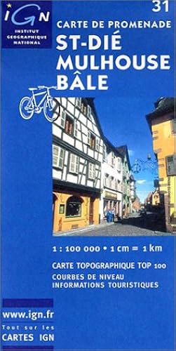 Download Carte touristique : St-Dié - Mulhouse PDF