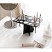 Travelmall 26 Makeup Brush &Nail Art Brushes Holder Organizer Tree Brush Dryer Folding Collapsible Air Drying Tower Mix Size (black)