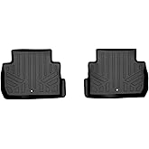 SMARTLINER Custom Fit All Weather 2nd Row Floor Mat Liners Compatible with 2018-2023 Kia Stinger