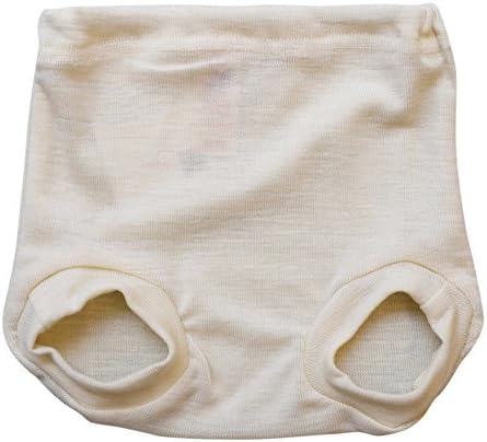 Pull on Diaper Cover for Baby Boys and Girls, 100% Organic Merino Wool Knit (62-68cm/ 3-6 months)