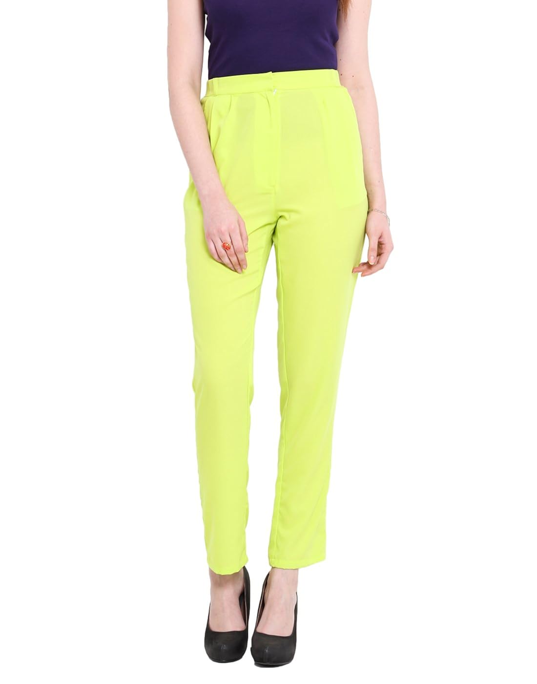Buy RIDRESS Neon Green Pants XLarge at Amazon.in