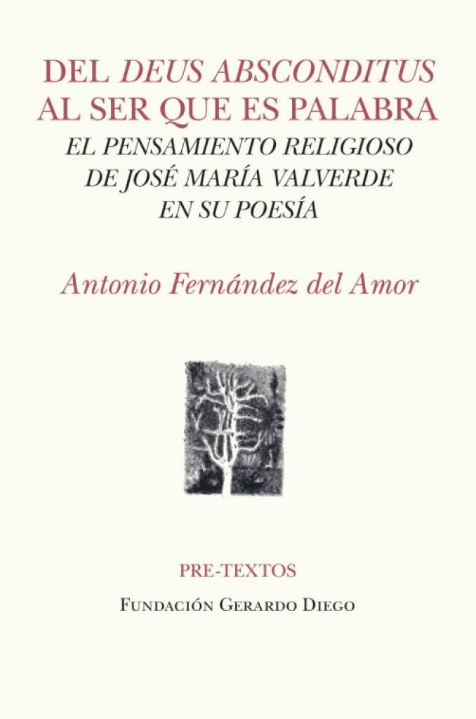 Portada de Del deus absconditus al ser que es palabra