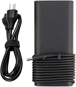 130W AC Adapter Charger for Dell XPS 15 9530 9550 9560 / Precision M3800 M2800 5510 5520 RN7NW DA130PM13Z Inspiron 7347 7348 7459 HA130PM130 06TTY6 Laptop Power Supply Cord