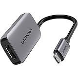UGREEN USB C to HDMI Adapter, USB 3.1 Type C to HDMI Female Converter with 60W Power Delivery, Support 4K 60Hz Video for Macbook, Air, Macbook Pro, Dell XPS, Matebook,ZenBook3, S9, S8, Mate 10, P20