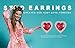 JewelryPalace Heart Of Ocean 3.8ct Created Red Ruby Halo Stud Earrings for Women, Love Forever 14k White Gold Plated 925 Sterling Silver Earrings for Her, Gemstone Jewelry Set for Women