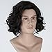 Miss U Hair Men Funny Wigs Adult Short Curly Natural Black Cosplay Costume Full Wig