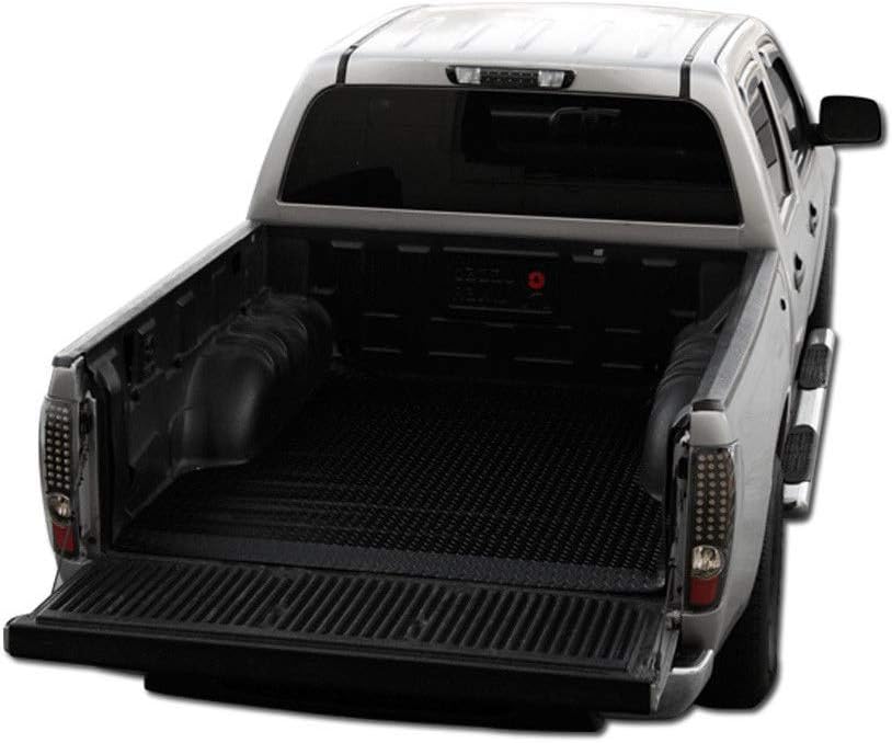 Blk Rubber Diamond Truck Bed Trunk Rug Floor Mat For 20072018 Tundra 5