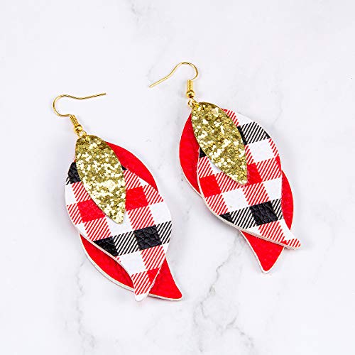 15 PCS Earring Cutting Dies Teardrop Leaf Die Cuts for Making Leather Earrings DIY Crafts - Thumbnail 2