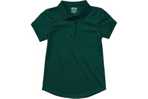 Classroom School Uniforms Girls Fit Moisture Wicking Polo