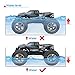 GPTOYS S911 33MPH 2.4GHz 2WD Off Road Waterproof Monster RC Truck, 1/12 Scale - Blue (3rd Version)