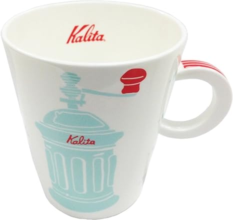 Amazon カリタ Kalita コーヒー マグカップ ミル 280ml ブルー 手挽きコーヒーミル オンライン通販