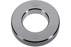 Mitutoyo 177-292 Setting Ring, 60mm Size, 20mm Width, 112mm Outside Diameter, Plus /-1.5Micrometer Accuracy
