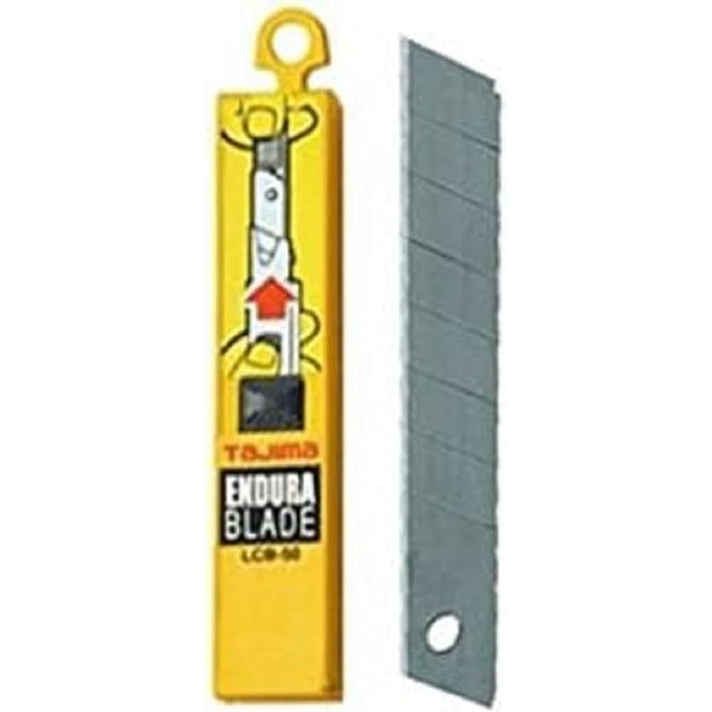 Tajima LB65BULK 10-Piece Spare Blades with Dispenser, Silver, 25 mm, Set of 10 Piece