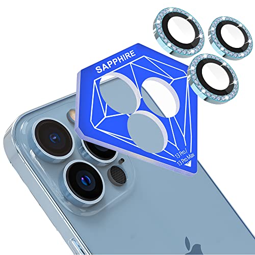 KINGXBAR 3PCS Sapphire Camera Lens Protector for
